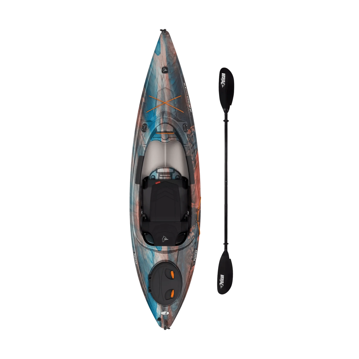 Pelican Argo 100XR Recreational Kayak With Paddle 4 Pelican Argo 100XR Recreational Kayak With Paddle - Image 2