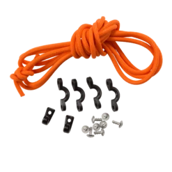 Pelican Bright Orange 142" (361 Cm) Tank Well Bungee Cord